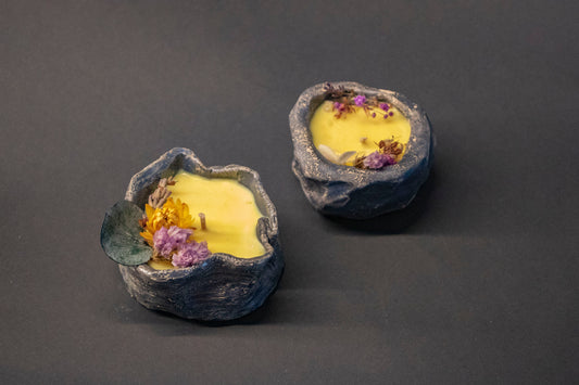 Bougies céramique artisanale - CLÉO MUNSCH L'atelier