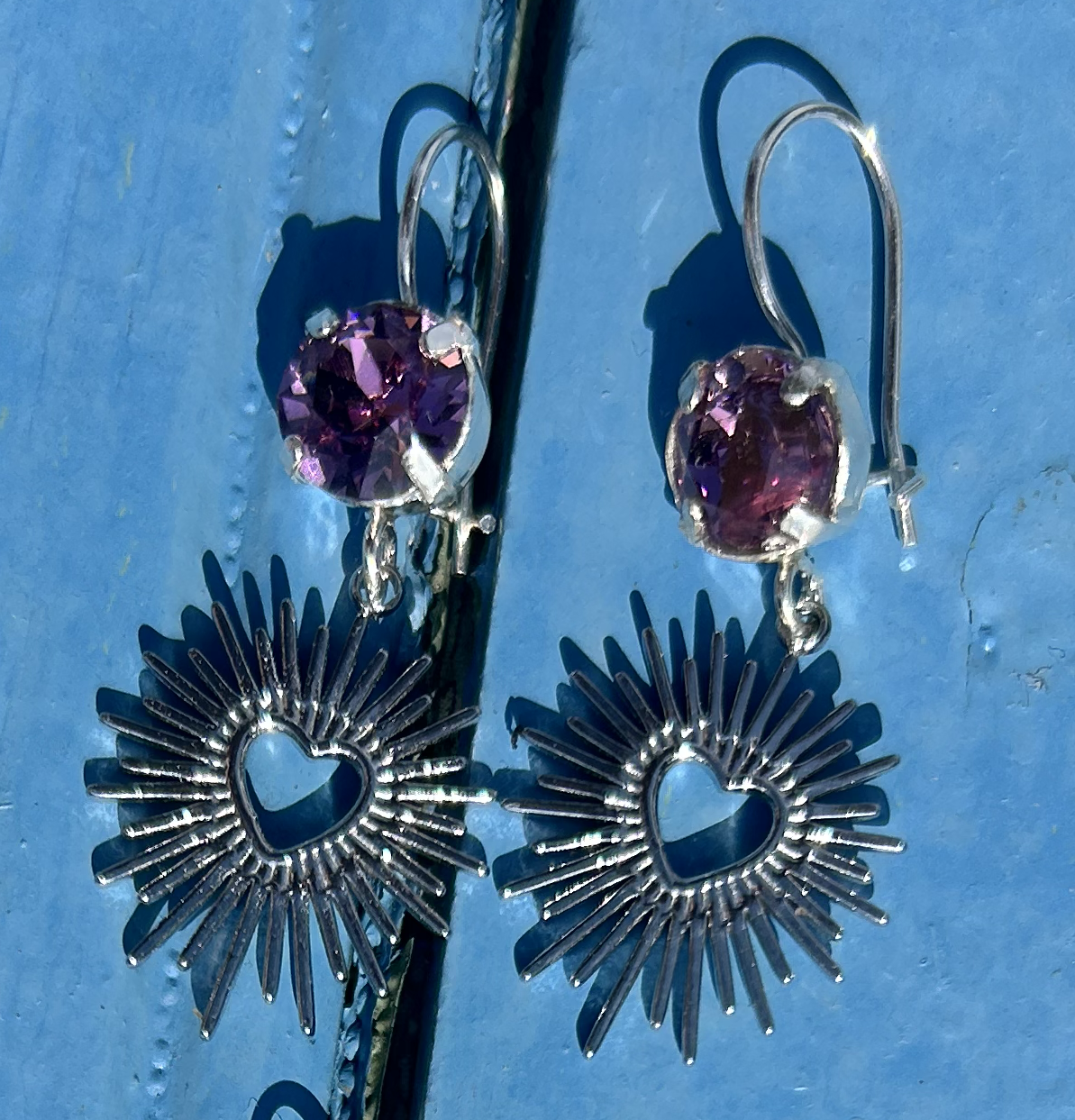 Boucles d'oreilles ÉCLAT D'AMOUR Argenté MUNSCH L'atelier