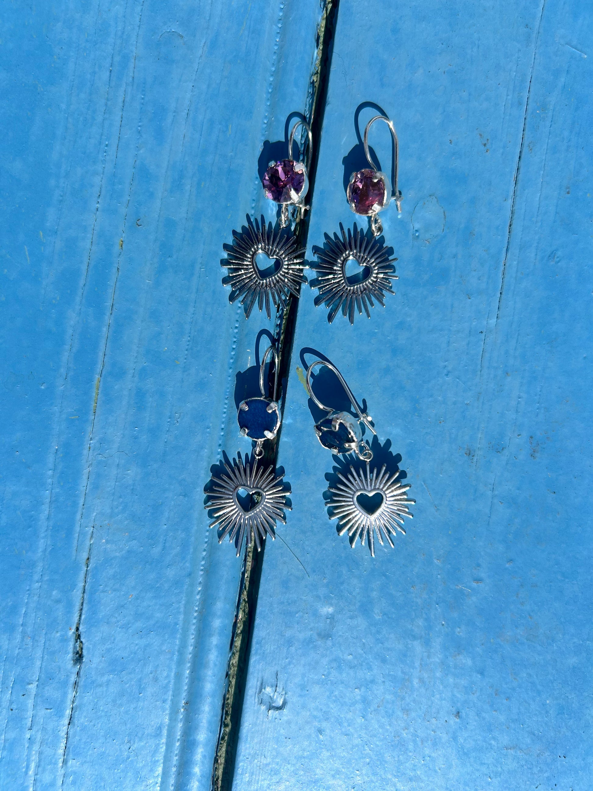 Boucles d'oreilles ÉCLAT D'AMOUR Argenté MUNSCH L'atelier