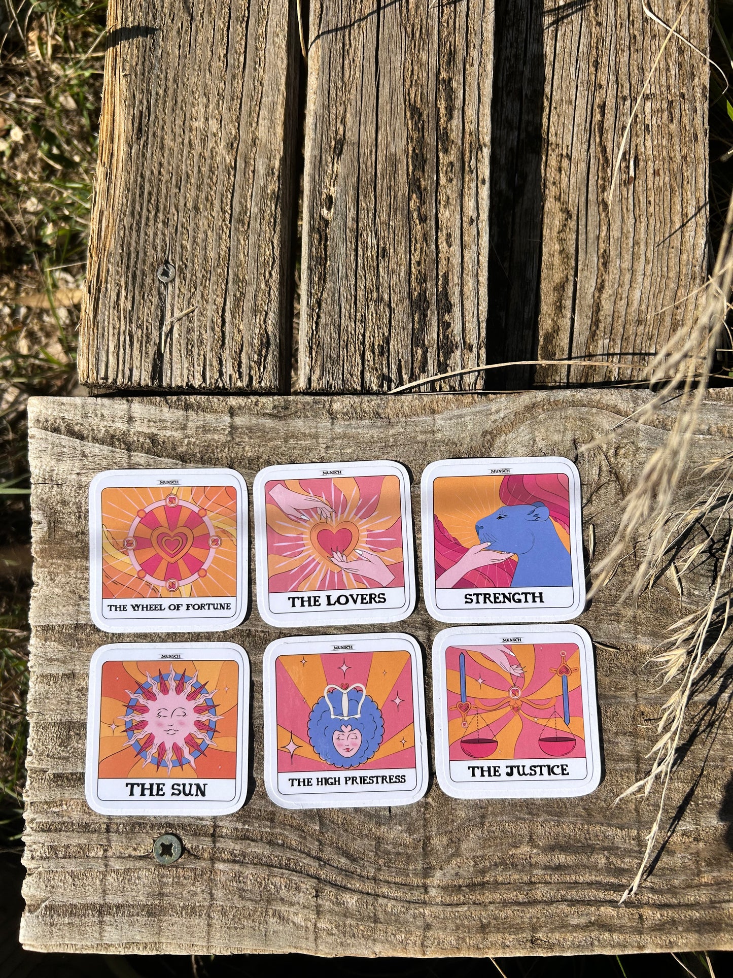 Stickers Arcanes Éternelles MUNSCH L'atelier