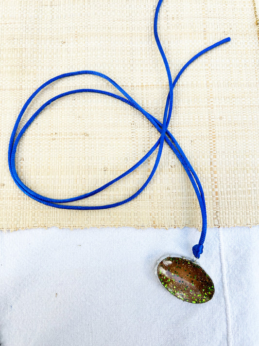 Collier résine ovale MUNSCH L'atelier