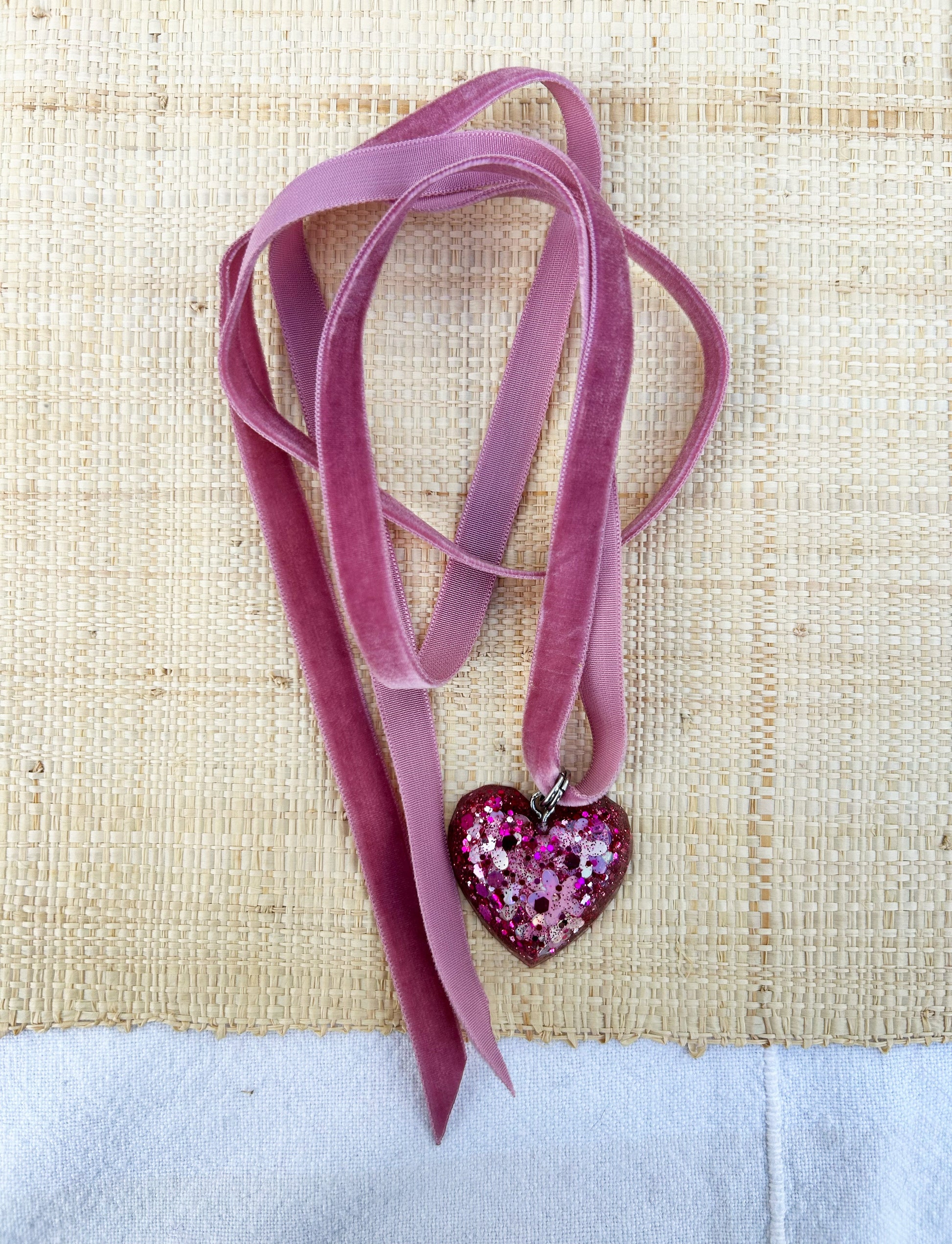 Collier résine Coeur MUNSCH L'atelier