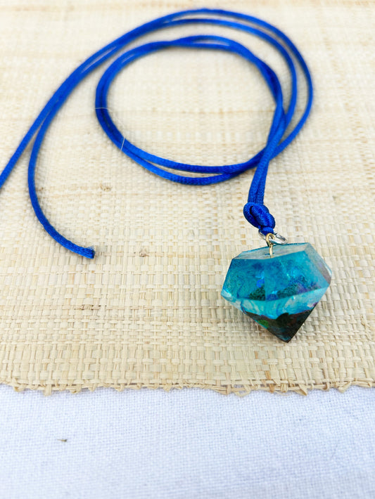 Collier résine diamant MUNSCH L'atelier