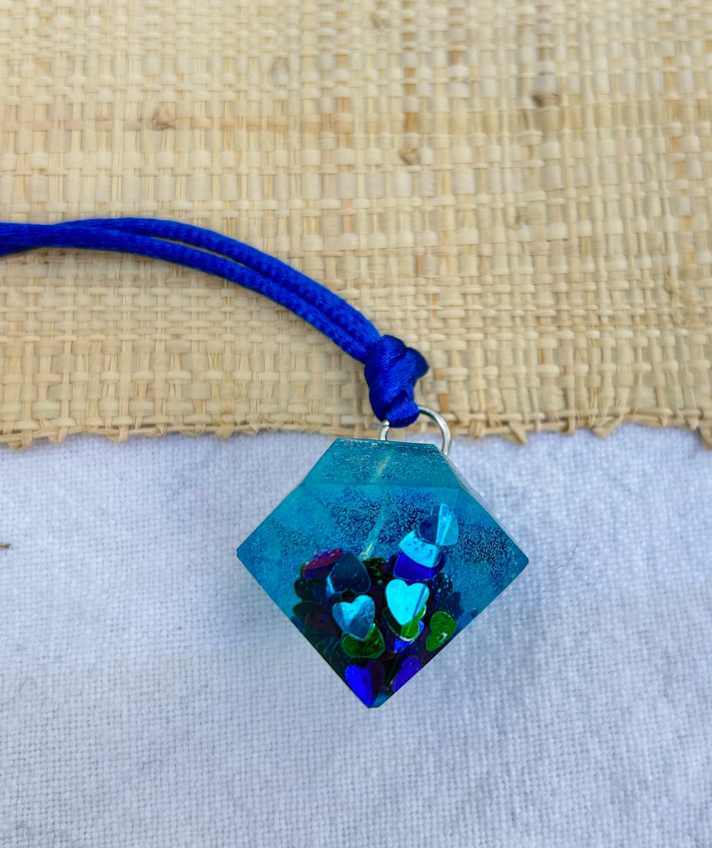 Collier résine diamant MUNSCH L'atelier