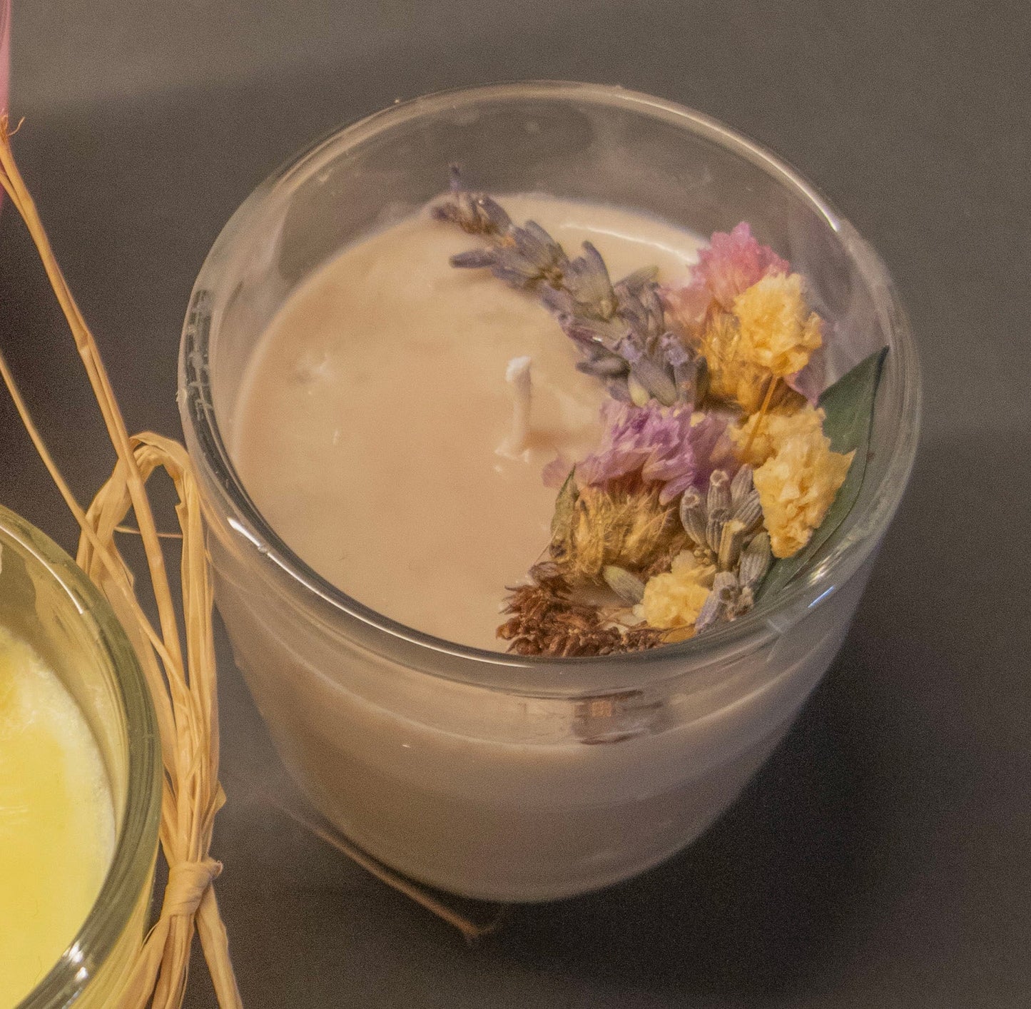 Bougie OLLIE en verre MUNSCH L'atelier