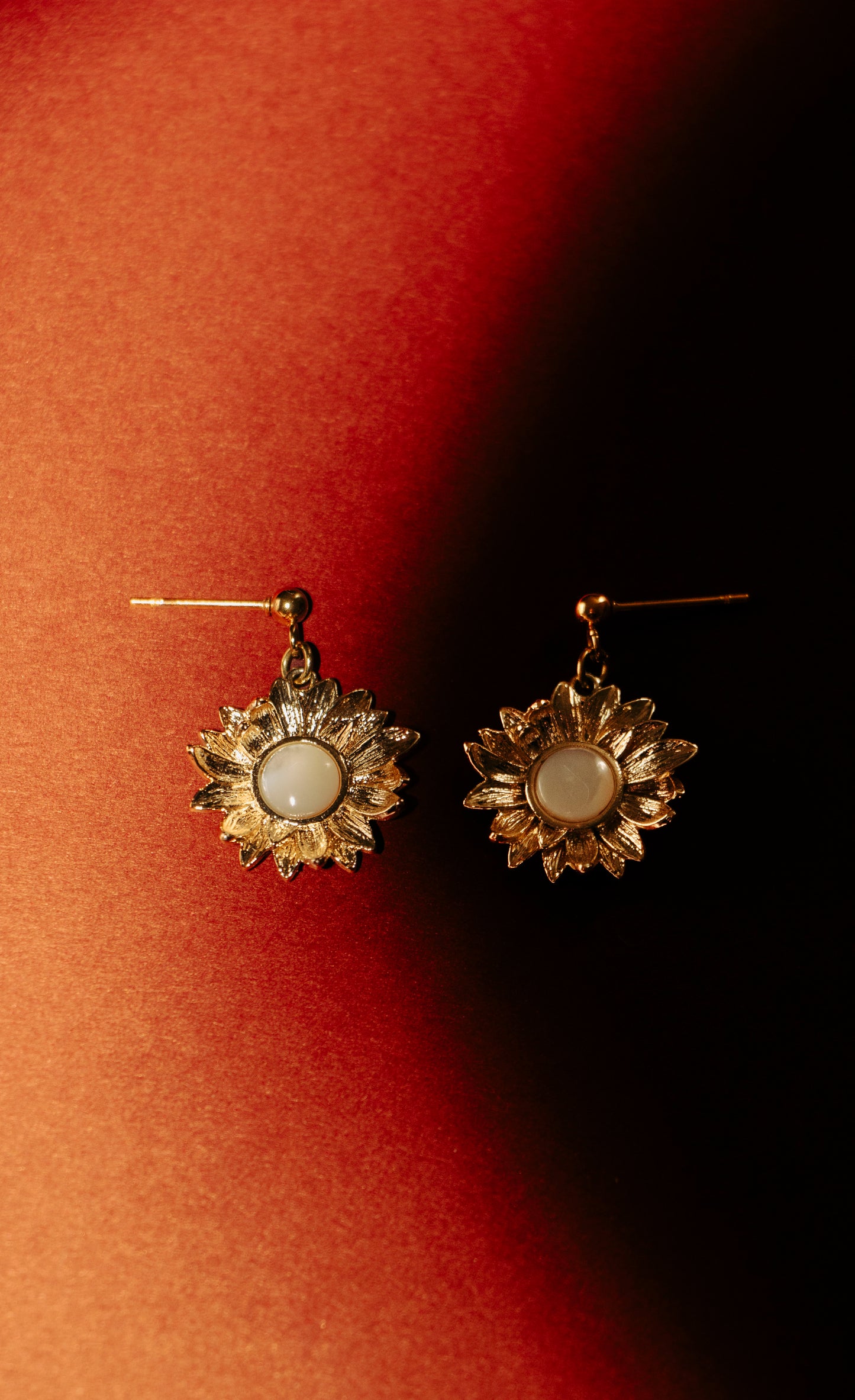 Boucles d'oreilles SUNFLOWER - Paire