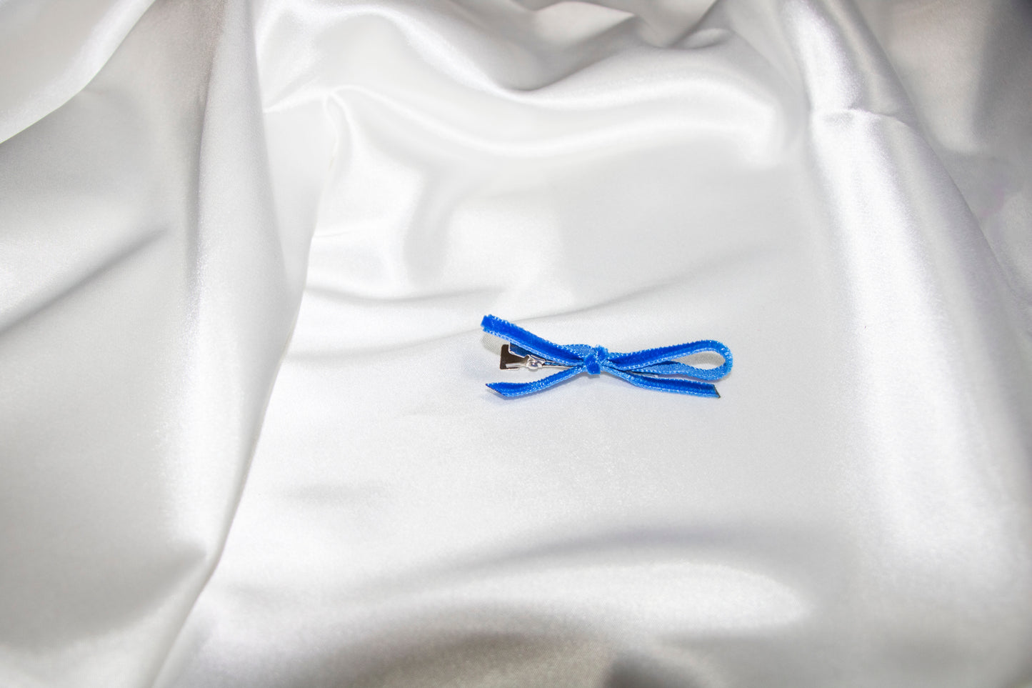 Barette noeud en velours