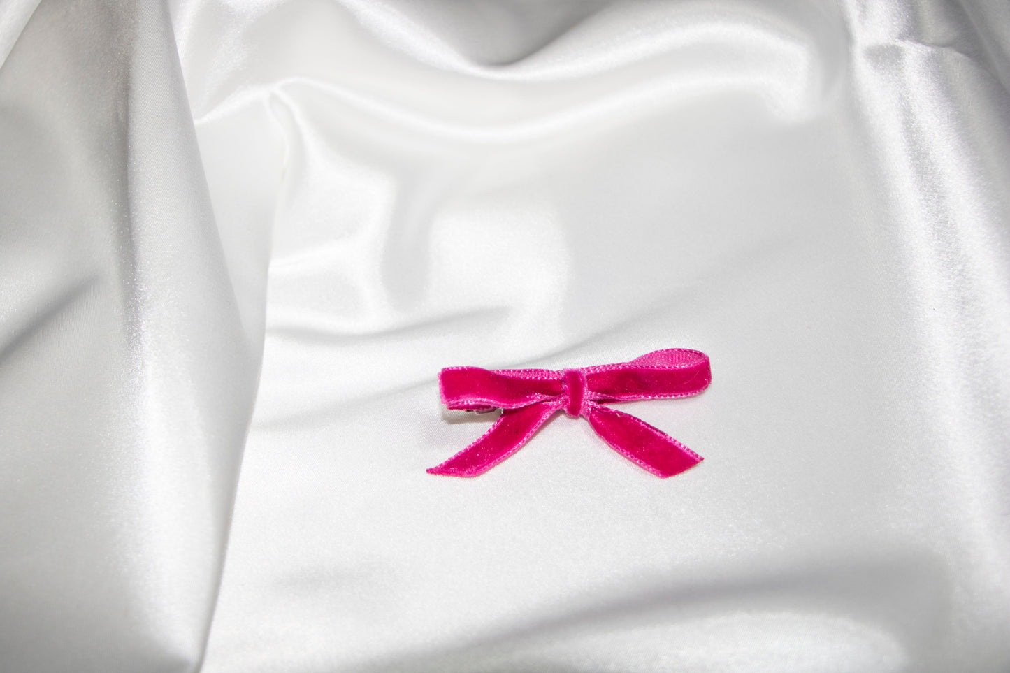 Barette noeud en velours