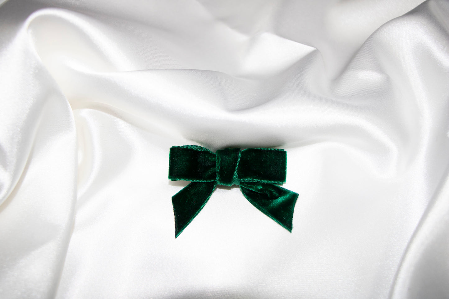 Barette noeud en velours