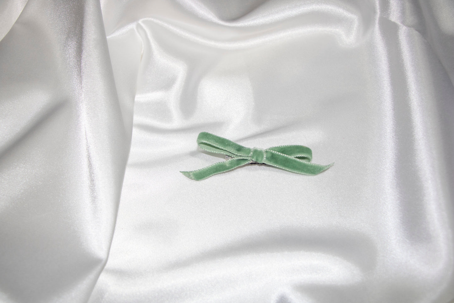 Barette noeud en velours