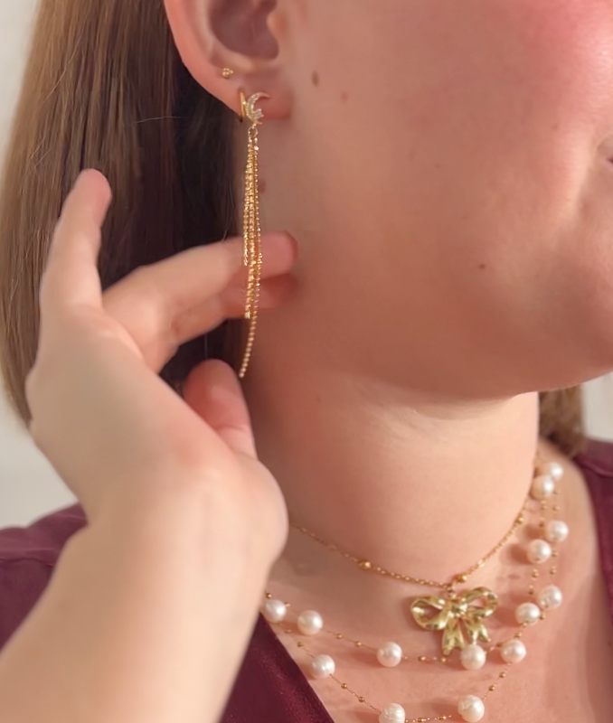 Boucles d'oreilles Marie