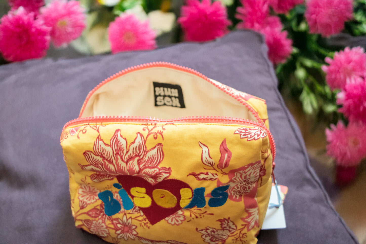 Trousse Bisous jacquard MUNSCH L'atelier